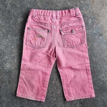 Outlet Suisse – Solderie & Neuf -  Pantalon jeans rose Miracle of Love