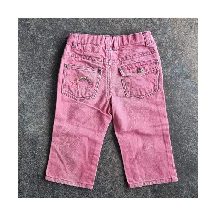 Outlet Suisse – Solderie & Neuf -  Pantalon jeans rose Miracle of Love