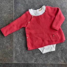 Outlet Suisse – Solderie & Neuf - Body robe blanc rouge