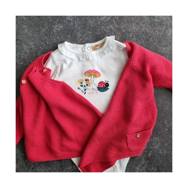 Outlet Suisse – Solderie & Neuf - Body robe blanc rouge