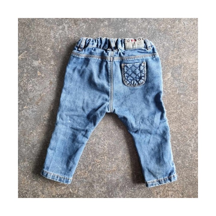 Outlet Suisse – Solderie & Neuf - Pantalon jeans bleu Baby Girl