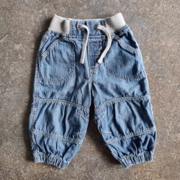 Outlet Suisse – Solderie & Neuf - Pantalon jeans bleu gris H&M