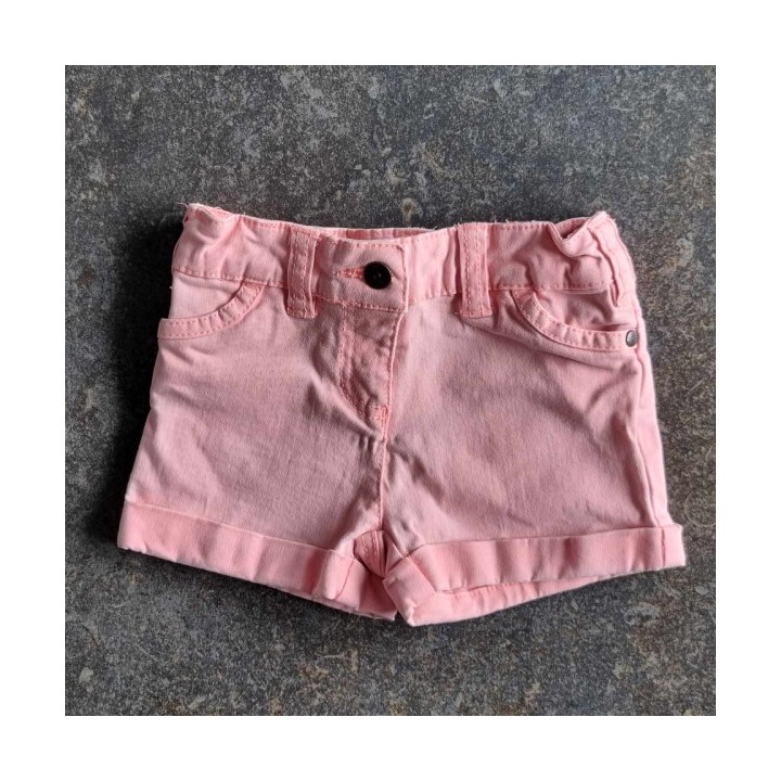 Outlet Suisse – Solderie & Neuf - Short jeans rose Kids Graffiti