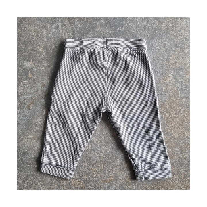 Outlet Suisse – Solderie & Neuf - Pantalon gris rayé noir Boutchou