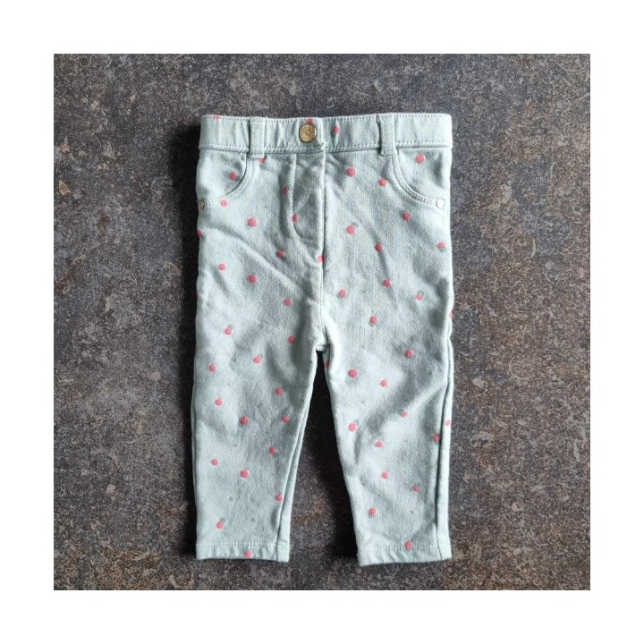 Outlet Suisse – Solderie & Neuf - Pantalon vert à pois Orchestra