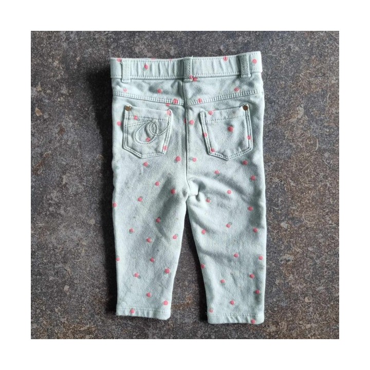Outlet Suisse – Solderie & Neuf - Pantalon vert à pois Orchestra