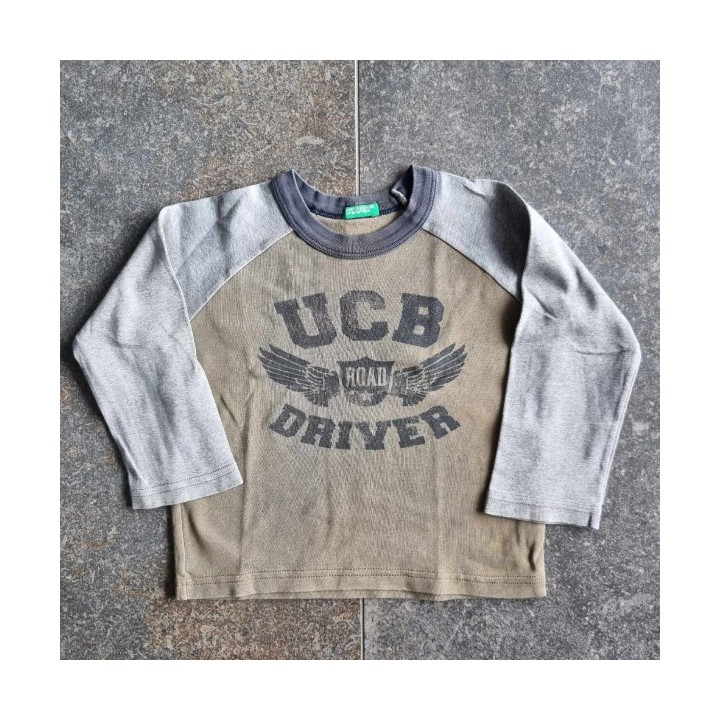 Outlet Suisse – Solderie & Neuf - Sweat kaki UCB Driver Benetton