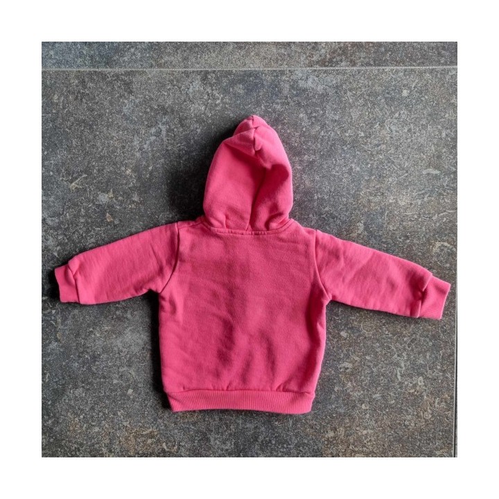 Outlet Suisse – Solderie & Neuf - Sweat rose à capuche Benetton