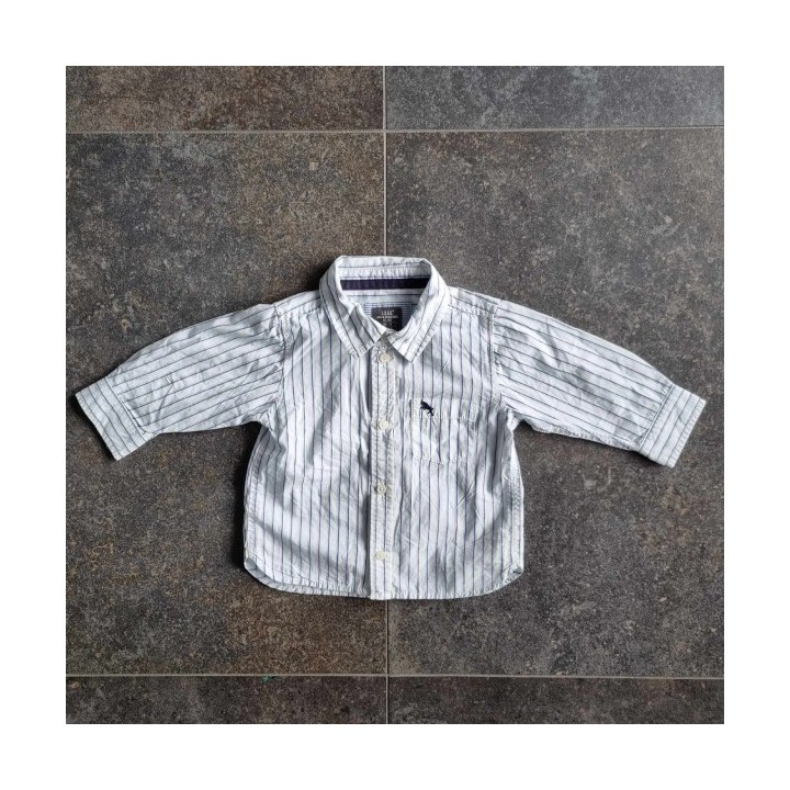 Outlet Suisse – Solderie & Neuf - Chemise blanche rayée LOGG