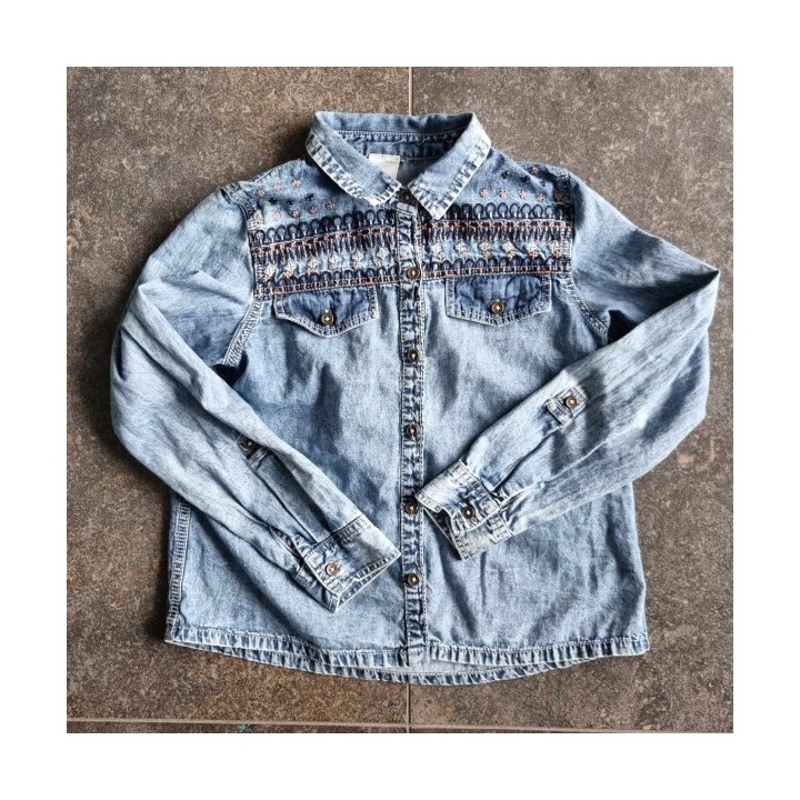 Outlet Suisse – Solderie & Neuf - Chemise bleue style jeans Palomino