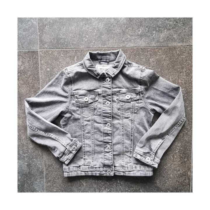 Outlet Suisse – Solderie & Neuf - Veste jeans grise Girls Rule