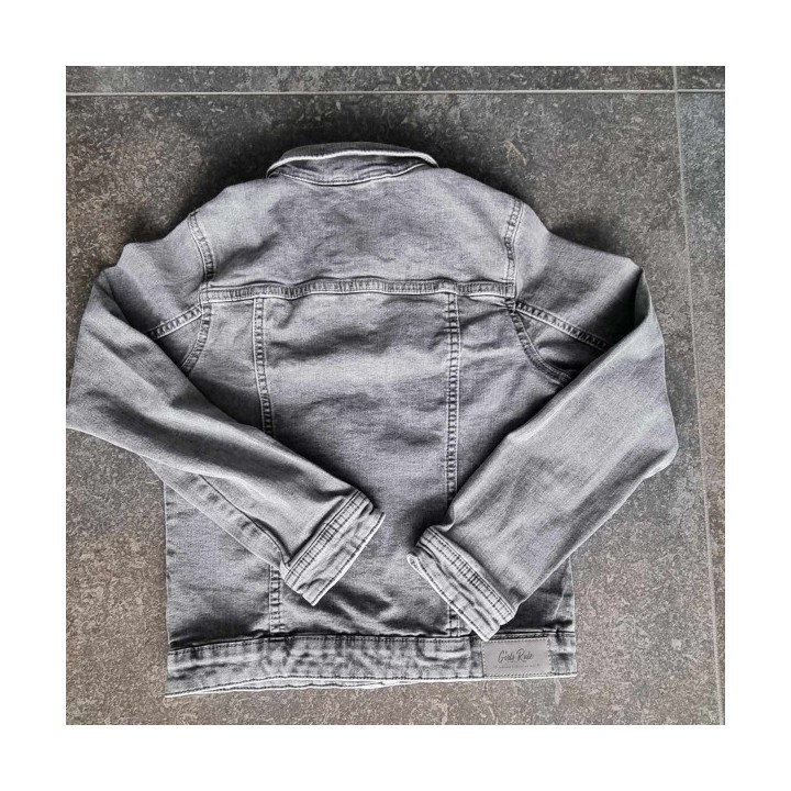 Outlet Suisse – Solderie & Neuf - Veste jeans grise Girls Rule