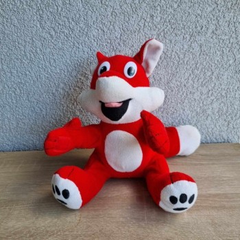 Outlet suisse – Solderie & Neuf - Peluche renard rouge