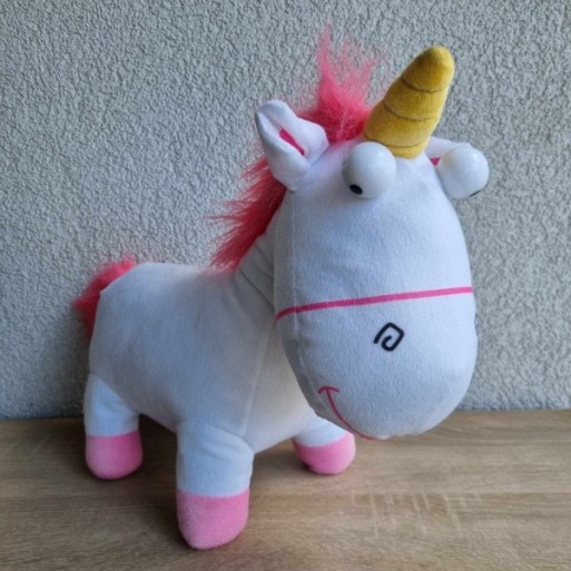 Outlet suisse – Solderie & Neuf - Peluche licorne blanche