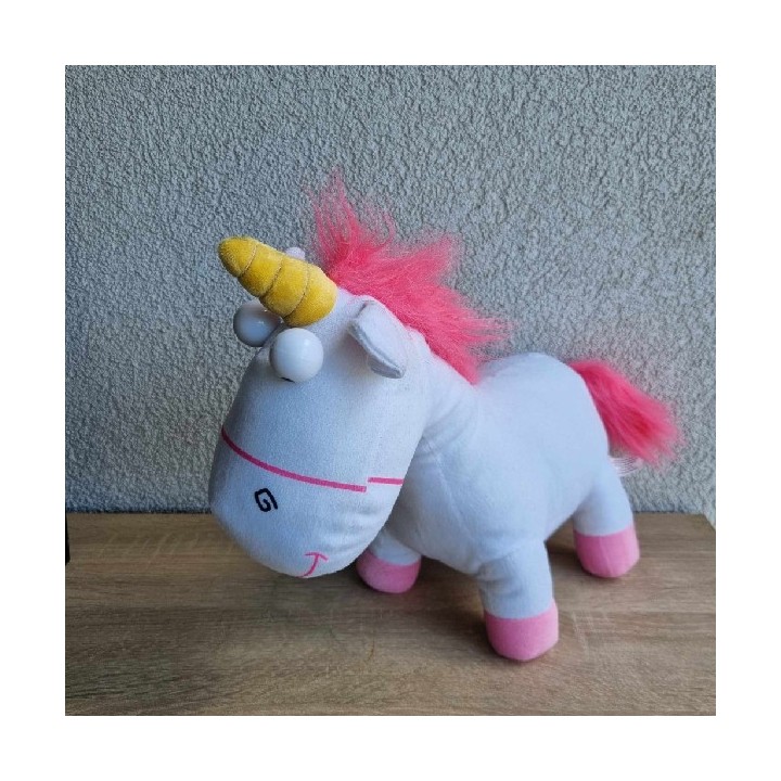 Outlet suisse – Solderie & Neuf - Peluche licorne blanche