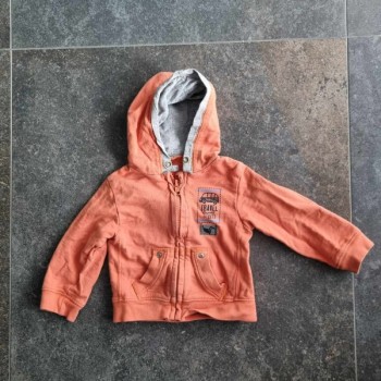 Outlet Suisse – Solderie & Neuf - Sweat à capuche Milou orange