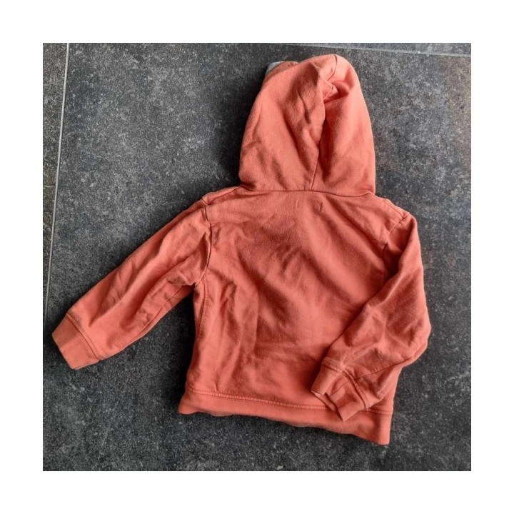 Outlet Suisse – Solderie & Neuf - Sweat à capuche Milou orange