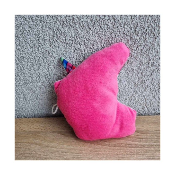 Outlet suisse – Solderie & Neuf - Peluche licorne arc-en-ciel