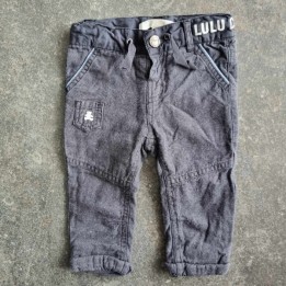 Outlet suisse – Solderie & Neuf - Pantalon noir chiné Lulu Castagnette