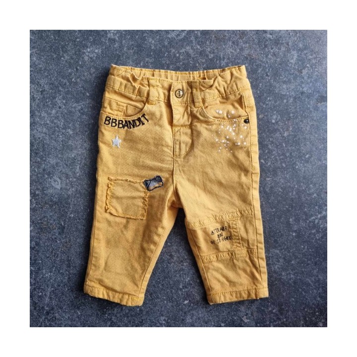 Outlet suisse – Solderie & Neuf - Pantalon moutarde Orchestra