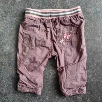 Outlet suisse – Solderie & Neuf - Pantalon brun fille Smile
