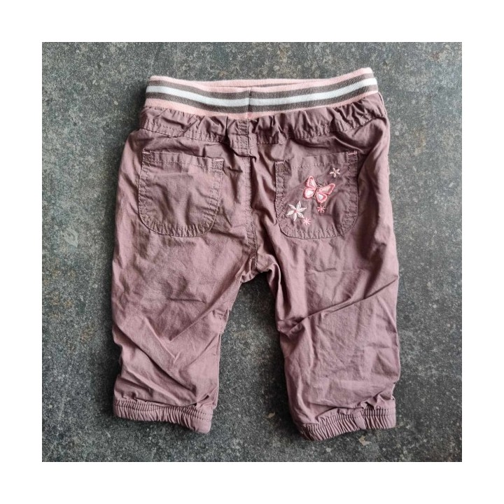 Outlet suisse – Solderie & Neuf - Pantalon brun fille Smile