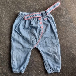 Outlet suisse – Solderie & Neuf - Pantalon fin bleu ciel Creeks