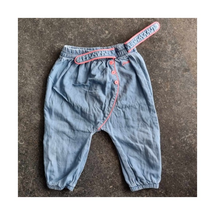 Outlet suisse – Solderie & Neuf - Pantalon fin bleu ciel Creeks