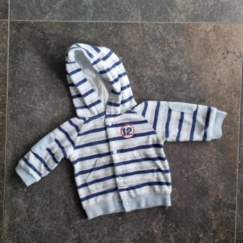 Outlet Suisse – Solderie & Neuf - Sweat à capuche rayé Baby Wear