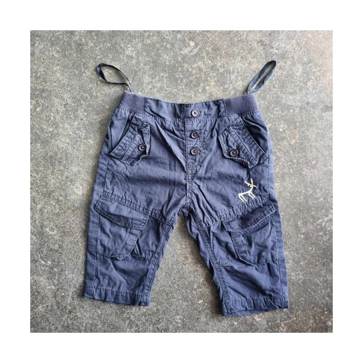 Outlet suisse – Solderie & Neuf - Pantalon tissus bleu Blue Seven