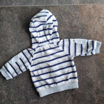 Outlet Suisse – Solderie & Neuf - Sweat à capuche rayé Baby Wear