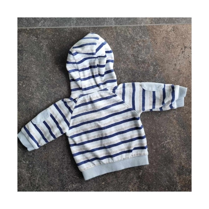 Outlet Suisse – Solderie & Neuf - Sweat à capuche rayé Baby Wear