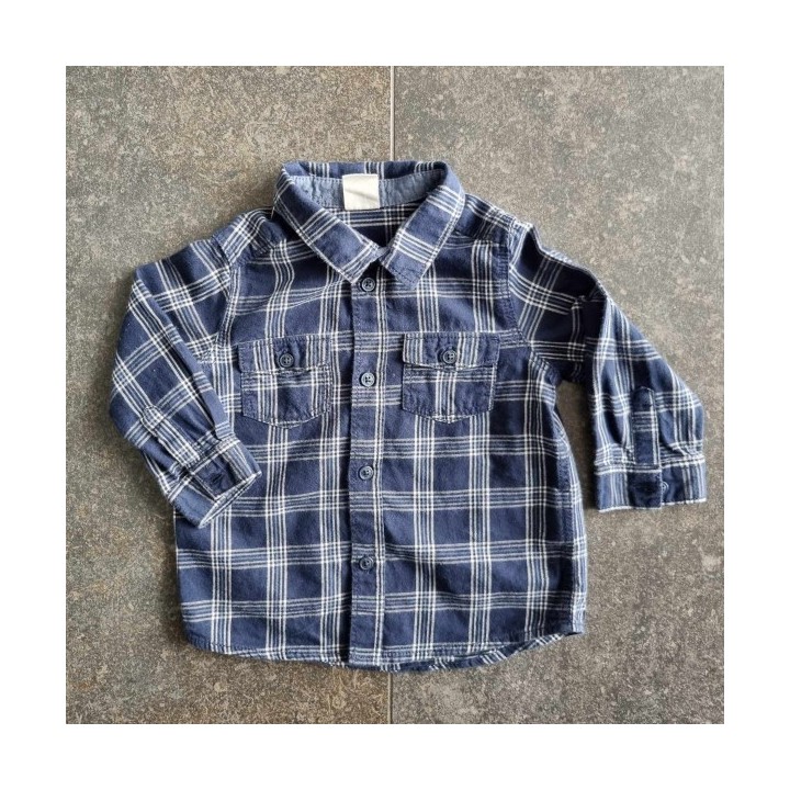 Outlet suisse – Solderie & Neuf - Chemise rayée noire H&M