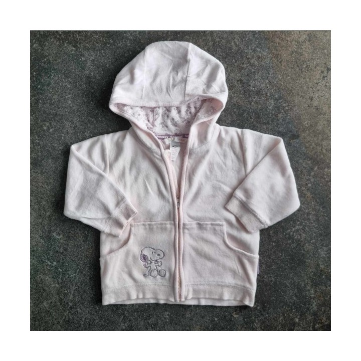 Outlet suisse – Solderie & Neuf - Sweat rose pâle Snoopy H&M