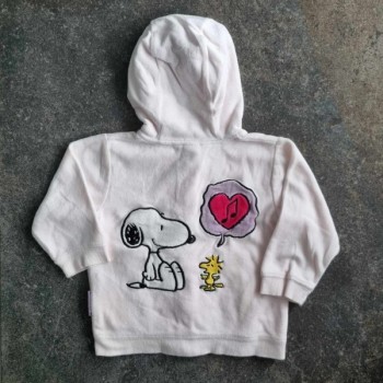 Outlet suisse – Solderie & Neuf - Sweat rose pâle Snoopy H&M
