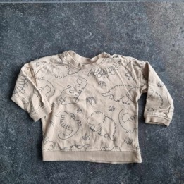 Outlet suisse – Solderie & Neuf - T-shirt brun préhistoire H&M