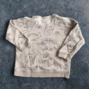 Outlet suisse – Solderie & Neuf - T-shirt brun préhistoire H&M