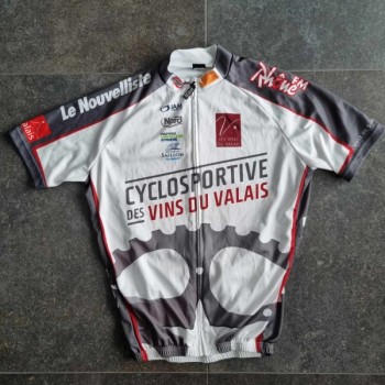 Outlet suisse – Solderie & Neuf - Maillot cycliste blanc