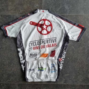 Outlet suisse – Solderie & Neuf - Maillot cycliste blanc