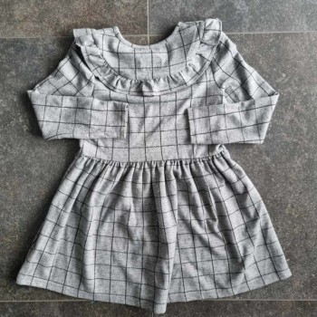 Outlet suisse – Solderie & Neuf - Robe grise rayée Happy Girls Club