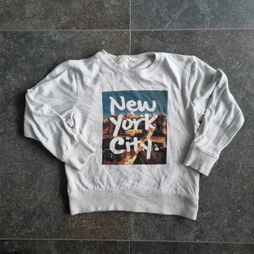 Outlet suisse – Solderie & Neuf - Sweat gris New York H&M