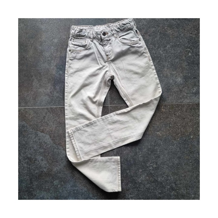 Outlet suisse – Solderie & Neuf - Jeans blanc Slim Okaïdi