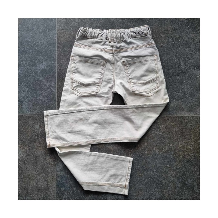 Outlet suisse – Solderie & Neuf - Jeans blanc Slim Okaïdi