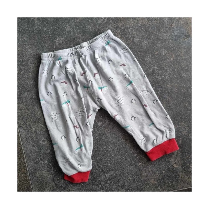 Outlet Suisse – Solderie & Neuf - Pantalon de pyjama Smile gris nordiq