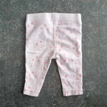 Solderie suisse – Seconde main & Neuf - Pantalon rose à fleurs Gémo