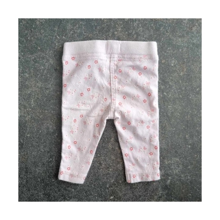 Solderie suisse – Seconde main & Neuf - Pantalon rose à fleurs Gémo