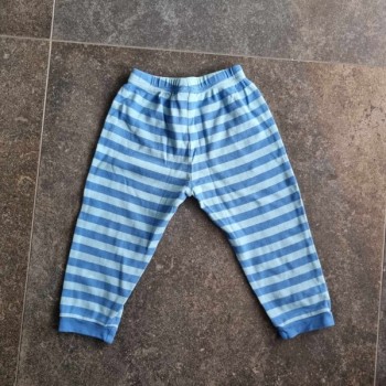 Outlet Suisse – Solderie & Neuf - Pantalon de pyjama Smile rayé bleu