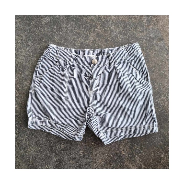 Solderie suisse – Seconde main & Neuf - Short bleu blanc rayé H&M