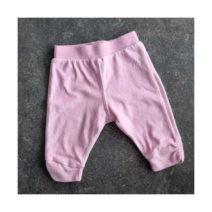 Outlet Suisse – Solderie & Neuf - Pantalon de pyjama rose Smile Coeur