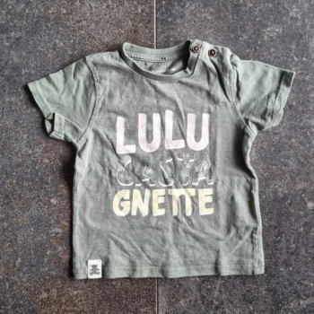 Solderie suisse – Seconde main & Neuf - T-shirt vert Lulu Castagnette